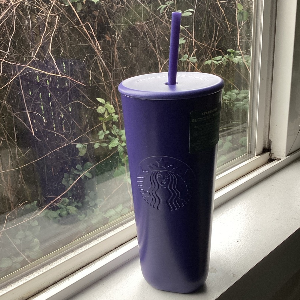 STARBUCKS Purple Cold Reusable Cup